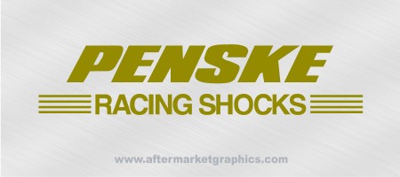 Penske Shocks Decals - Pair (2 pieces)